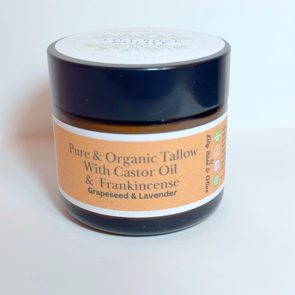 Organic Tallow with Castor Oil and Frankincense